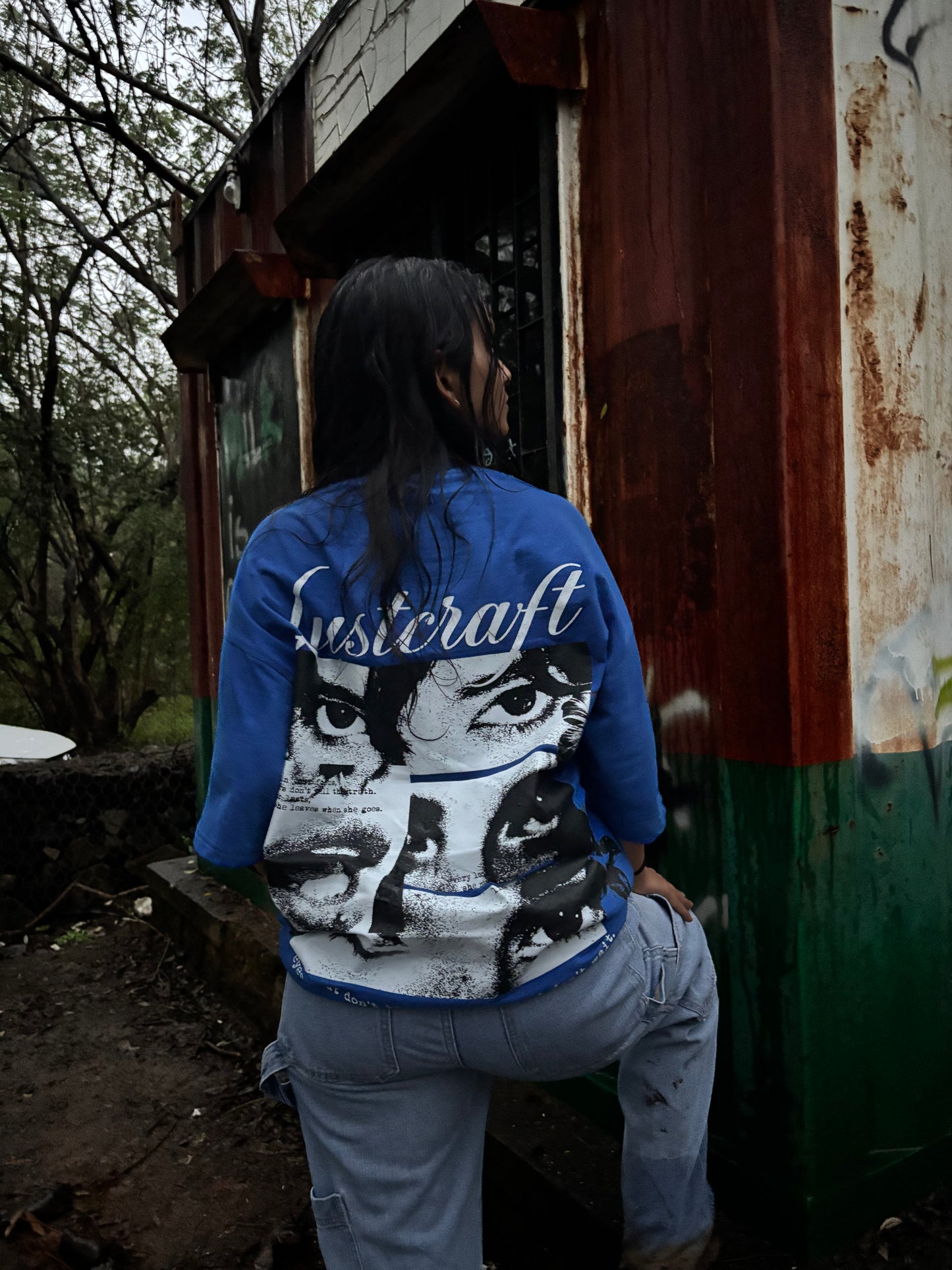 Lustcraft Dark Blue tee