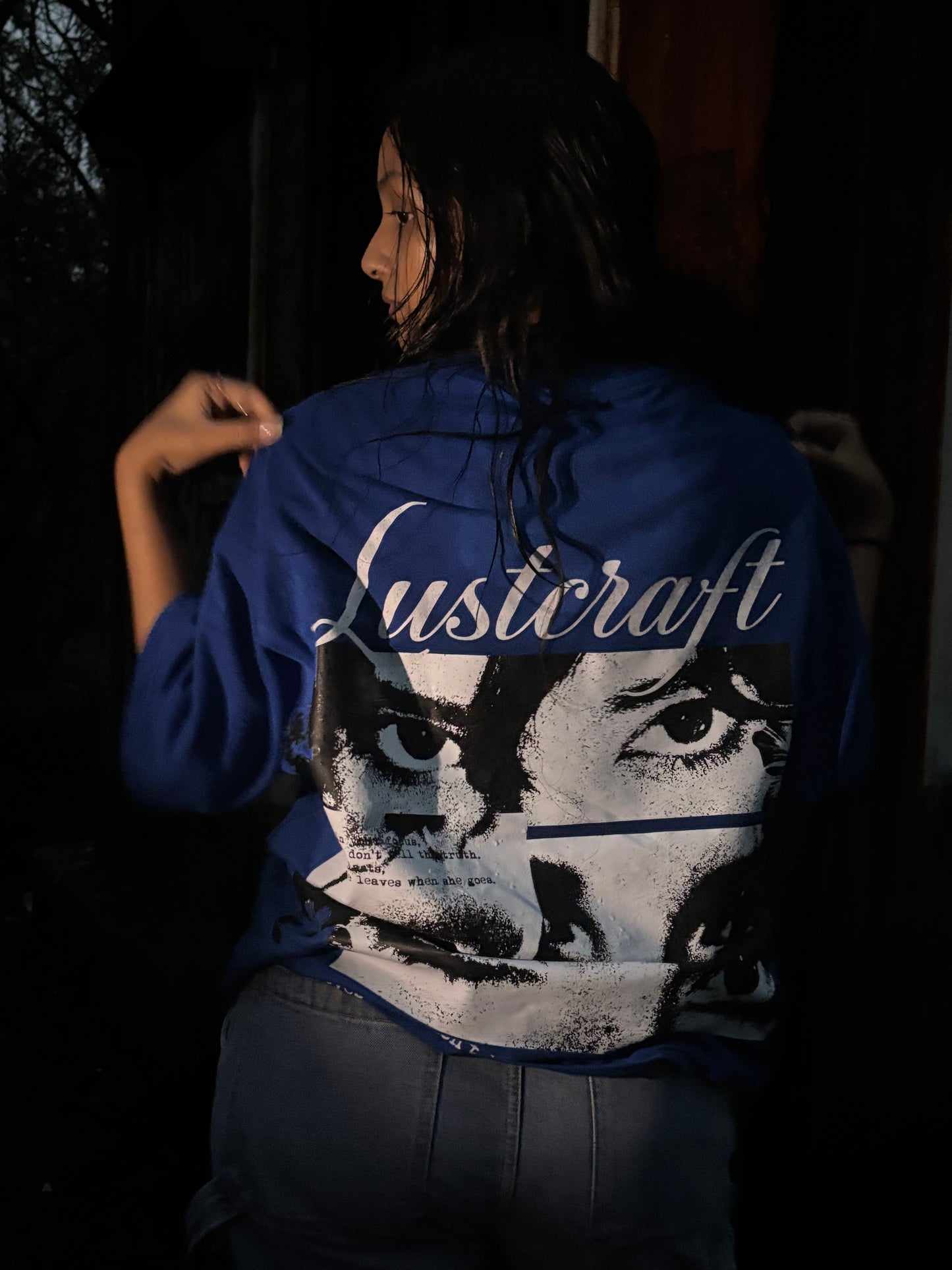 Lustcraft Dark Blue tee